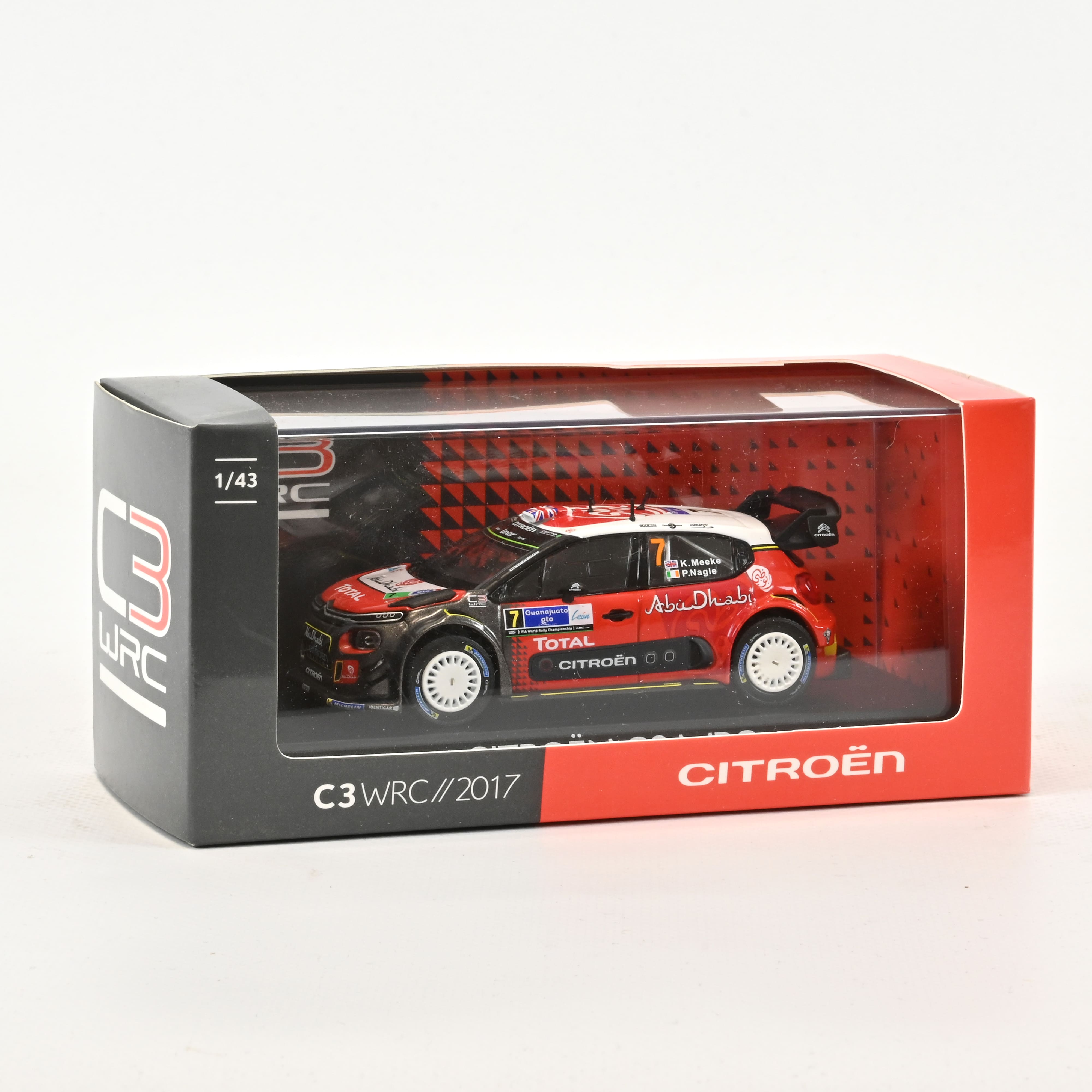 norev-citro-n-c3-wrc-equipe-1-modellino-auto-rally-1-43 image 1