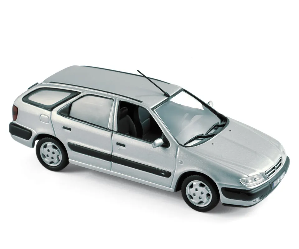norev-citro-n-xsara-break-1998-modellino-auto-1-43-grigio-quarzo image 1