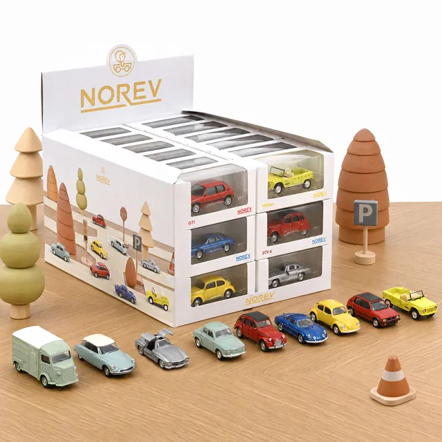 norev-display-36-pcs-classic-assortiment-modellini-auto-1-64 image 1
