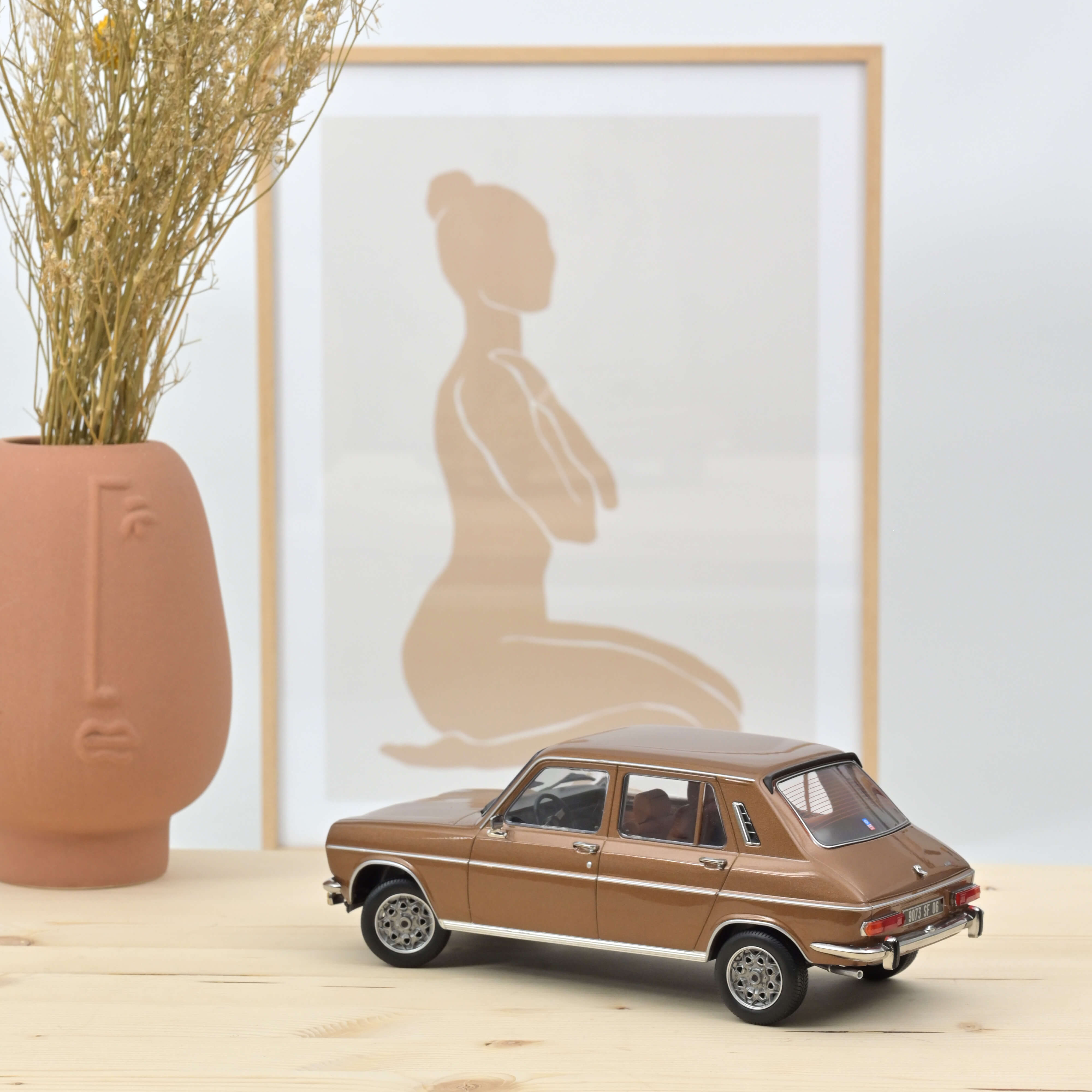 norev-simca-1100-ti-1974-marrone-tabacco-metallizzato-1-18 image 2