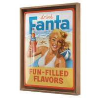 nostalgic-art-fanta-beach-girl-targa-in-metallo-30x40-cm-in-rilievo image 8