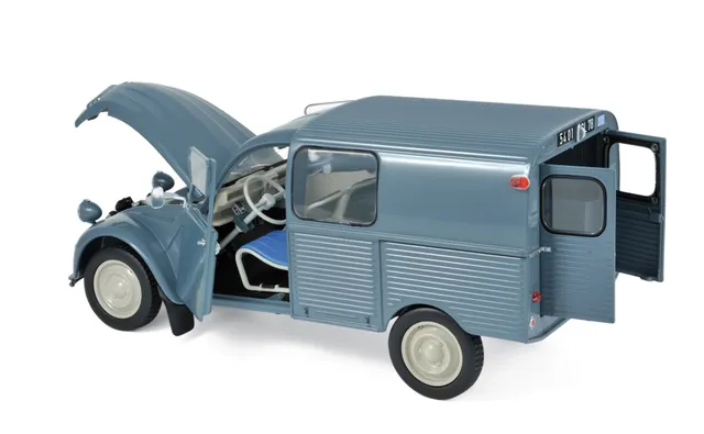 norev-citro-n-2cv-fourgonnette-ak350-1966-modellino-1-18-blu-n-v image 1