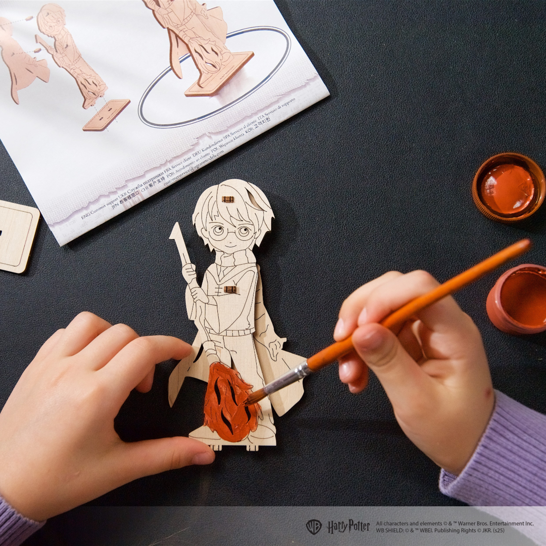 ugears-harry-potter-modello-3d-in-legno-da-colorare image 5