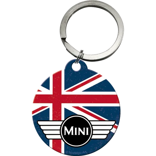 nostalgic-art-mini-union-jack-portachiavi-in-metallo-4-cm image 1