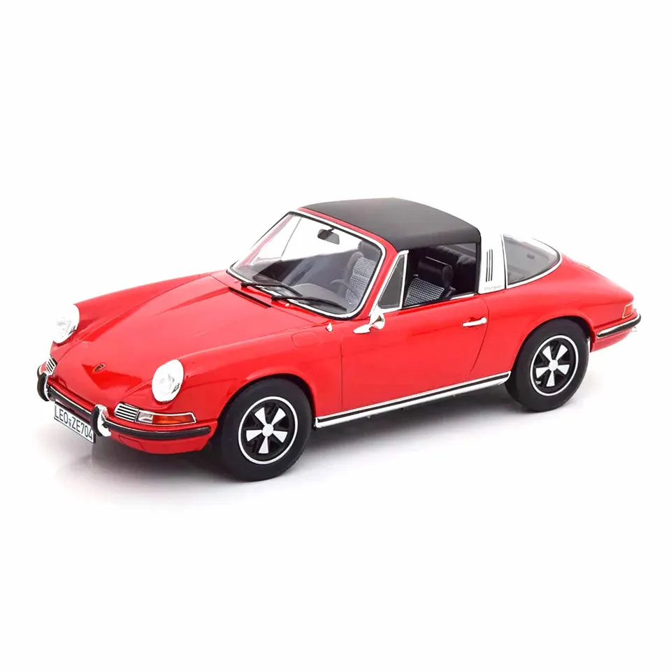 norev-porsche-911-t-targa-1971-modellino-auto-1-18-rosso image 1