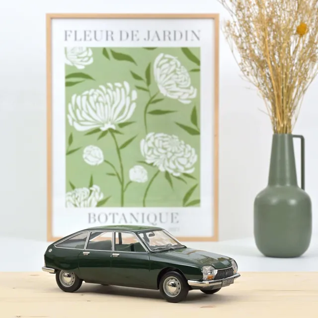 norev-citro-n-gs-club-1972-modellino-auto-1-18-charmille-green image 1