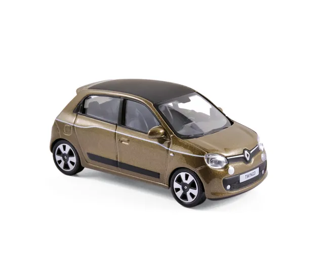 norev-renault-twingo-2014-modellino-auto-1-43-marrone-cappuccino-2 image 1