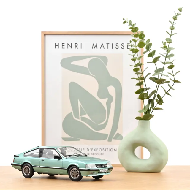 norev-opel-monza-2-5-e-1983-verde-berillo-metallizzato-1-18-modellino-auto-young image 1