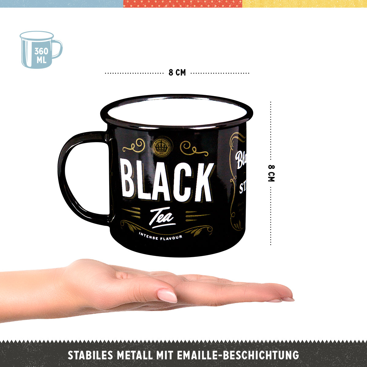 nostalgic-art-black-tea-tazza-smaltata-360-ml image 2