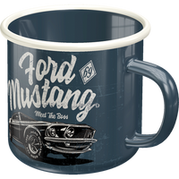 nostalgic-art-ford-mustang-the-boss-tazza-smaltata-360-ml image 4