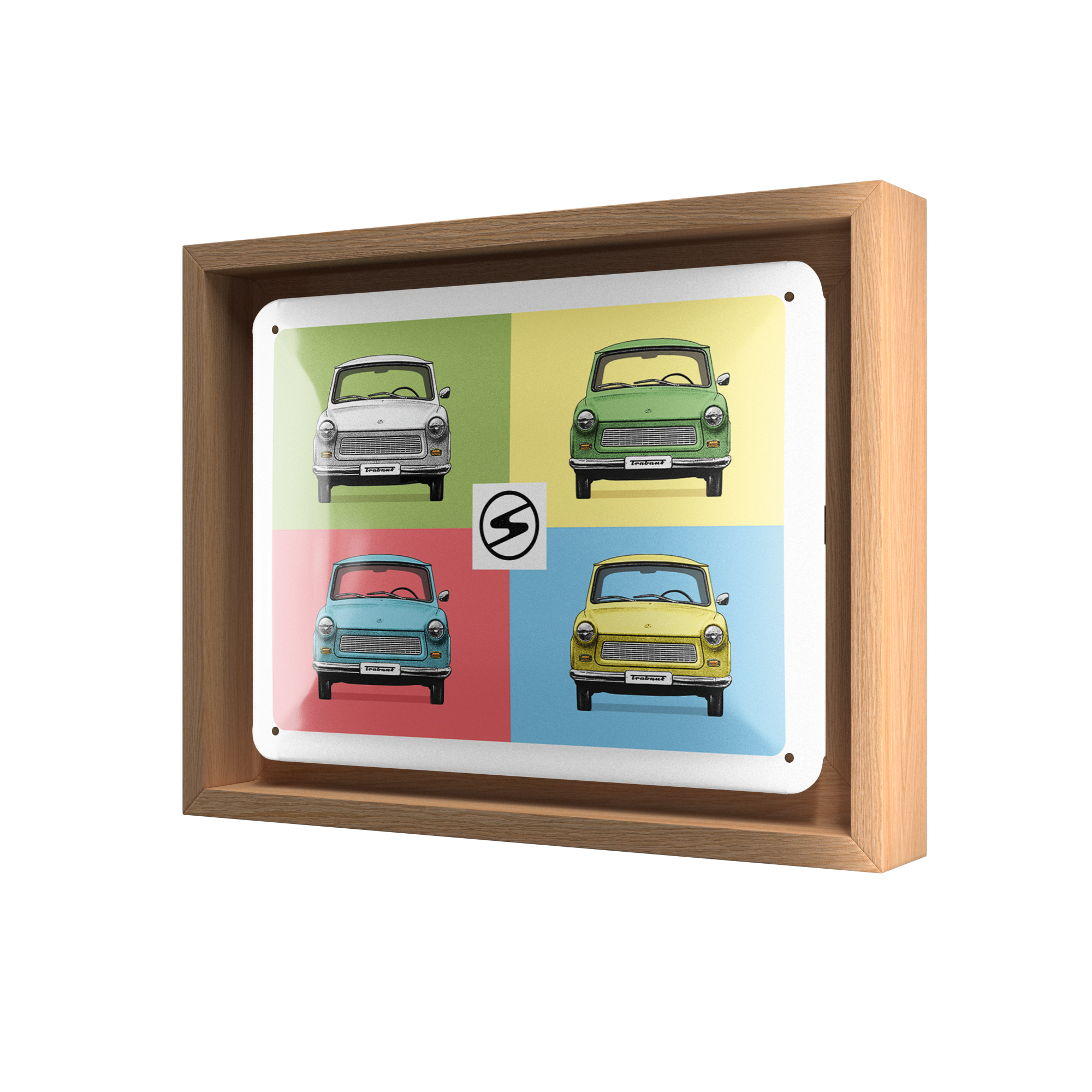 nostalgic-art-trabant-pop-art-targa-in-metallo-15x20-cm image 4
