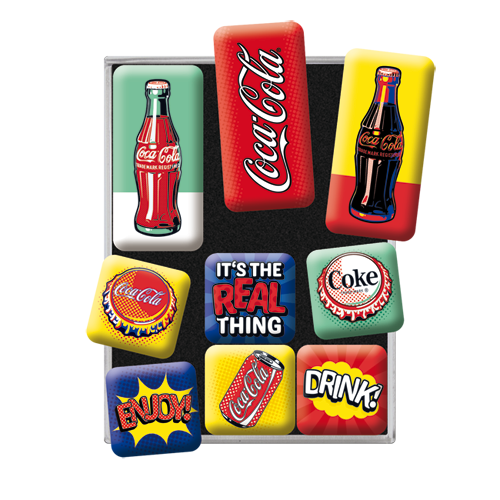 nostalgic-art-coca-cola-pop-art-set-magneti-da-frigo image 2