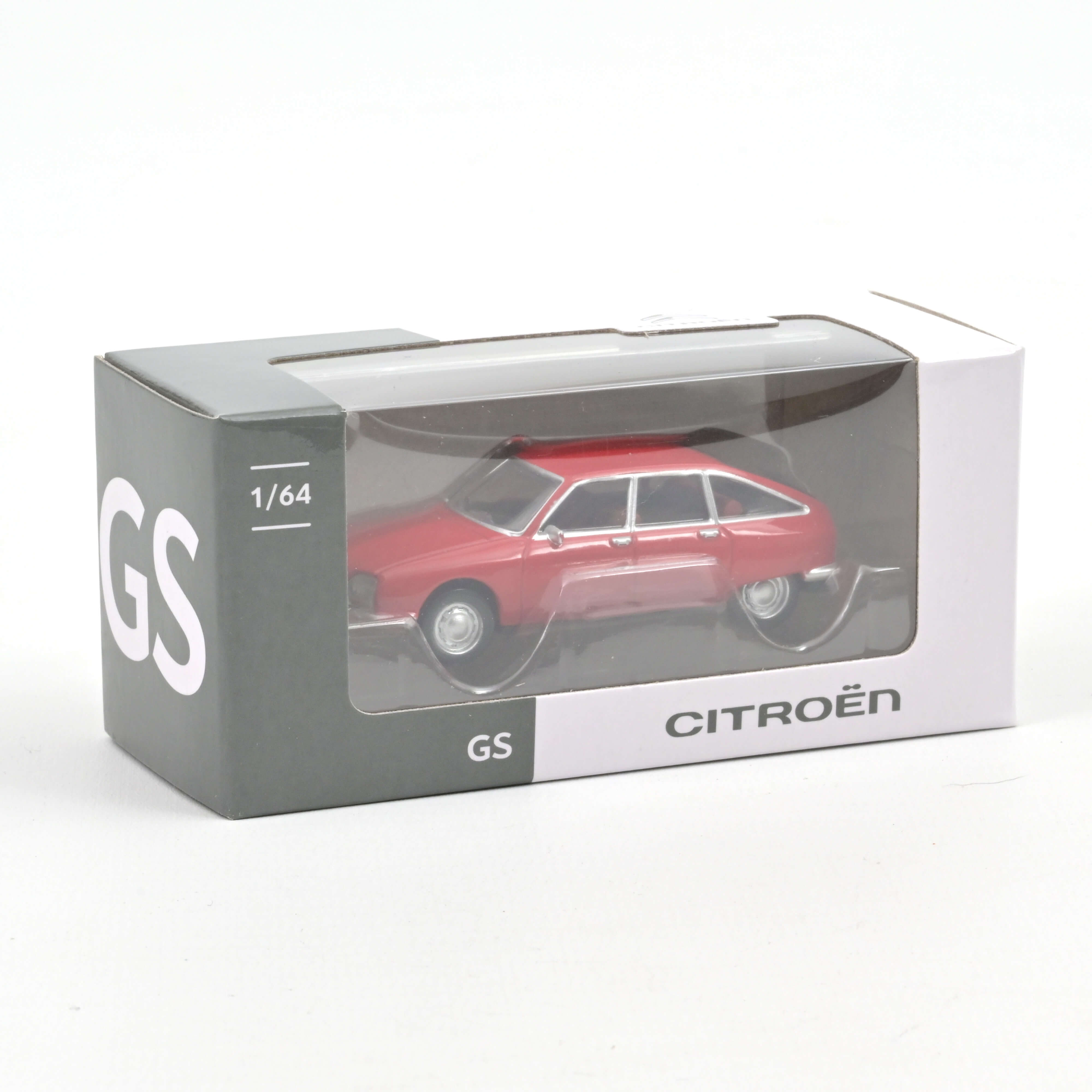 norev-citroen-gs-1972-auto-in-miniatura-1-64-rosso-rio image 3