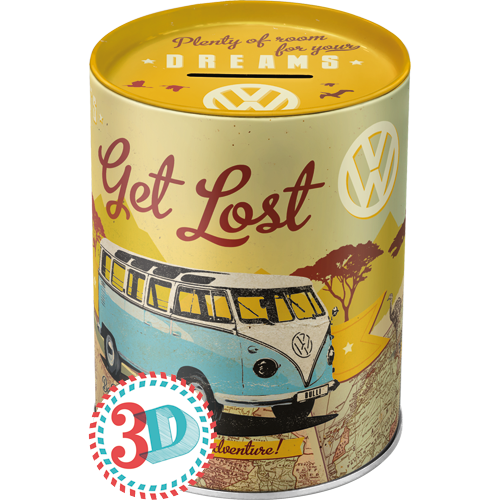 nostalgic-art-vw-bulli-let-s-get-lost-salvadanaio-in-metallo-1-litro-2 image 3