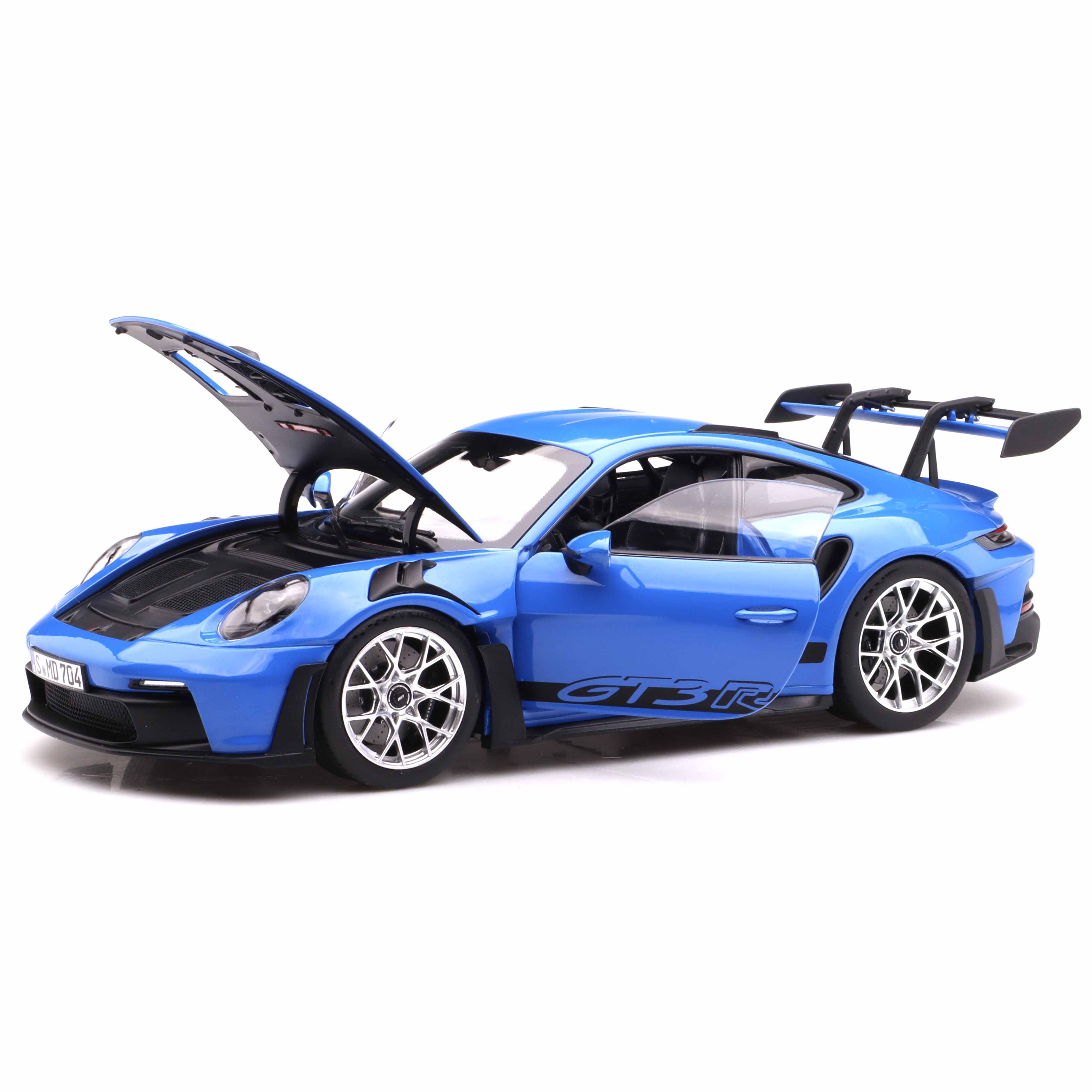 norev-porsche-911-gt3-rs-pack-weissach-2022-blu-shark-1-18-modellino-jet-car image 2
