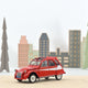 norev-citro-n-2cv-1979-modellino-auto-1-18-rossa-con-strisce-bianche-edizione-10 image 2