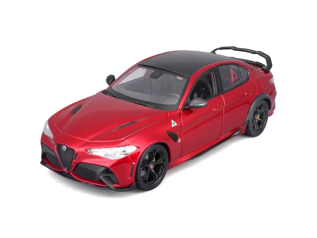 bburago-alfa-romeo-giulia-gtam-2020-rossa-metallizzata-1-18 image 1