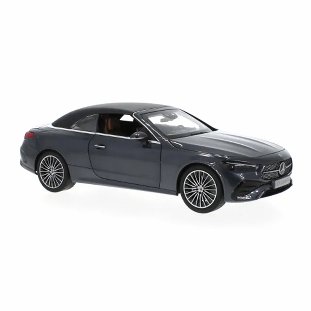 norev-mercedes-benz-cle-cabriolet-2023-grigio-grafite-1-18-modellino-die-cast-2 image 1