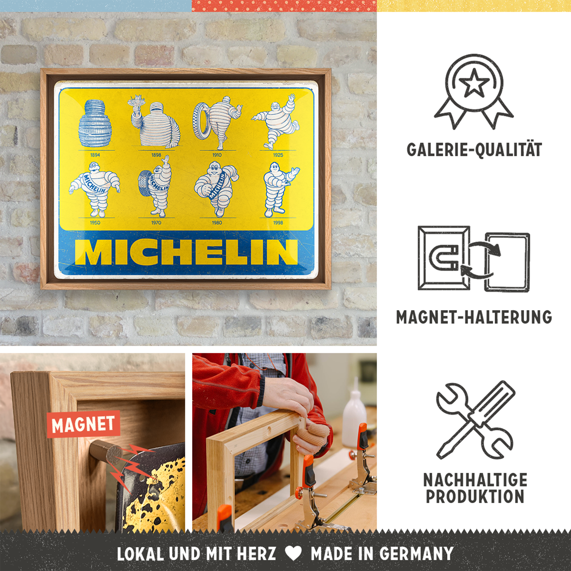 nostalgic-art-michelin-logo-evolution-cornice-n-frame-l-33-5x44-cm image 3