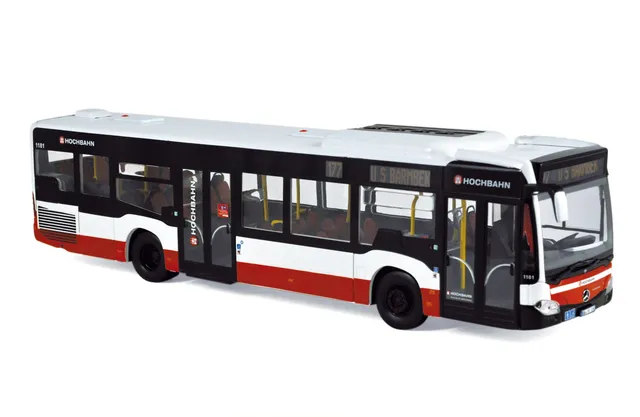 norev-mercedes-benz-citaro-hamburger-hochbahn-2011-bianco-rosso-1-43-modellino-a image 1