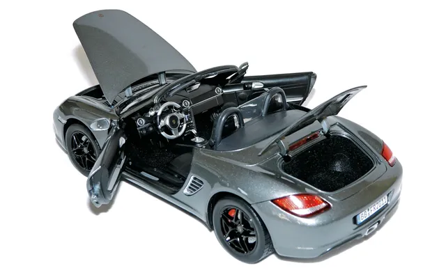 norev-porsche-boxster-s-2009-automodello-1-18-grigio-meteor image 1