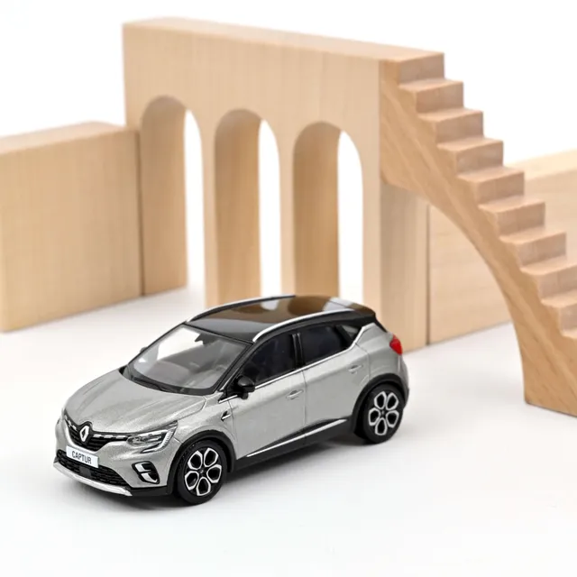 norev-renault-captur-2020-modellino-auto-1-43-grigio-cassiop-e-e-nero image 1