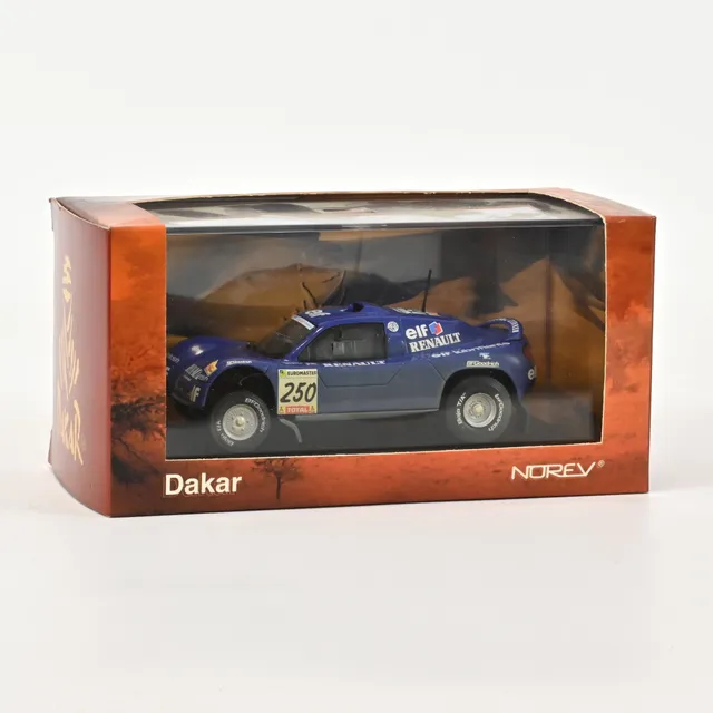 norev-megane-buggy-schlesser-paris-dakar-1-43-modellino-auto-da-rally image 1