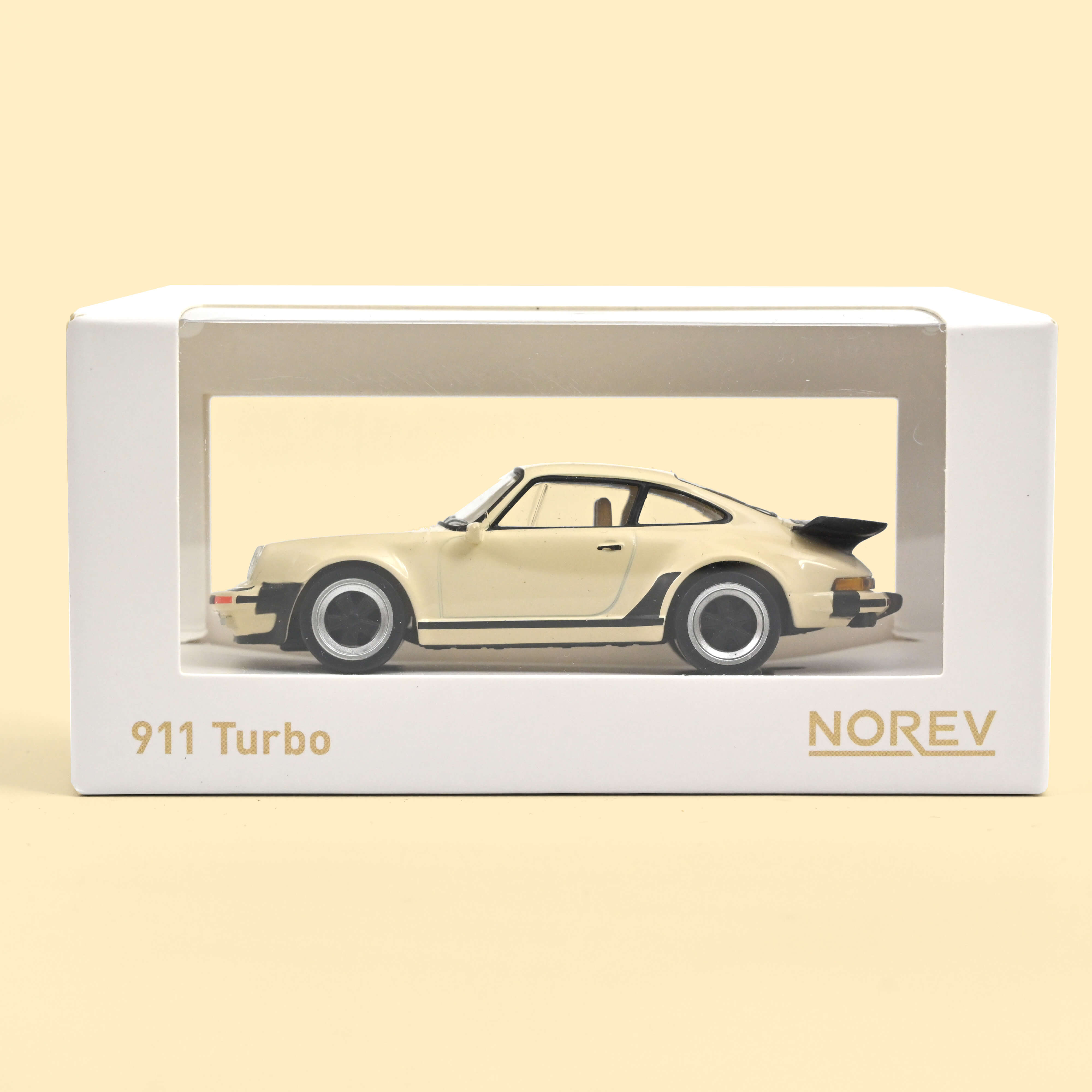 norev-porsche-911-turbo-1978-beige-modellino-auto-1-43 image 2