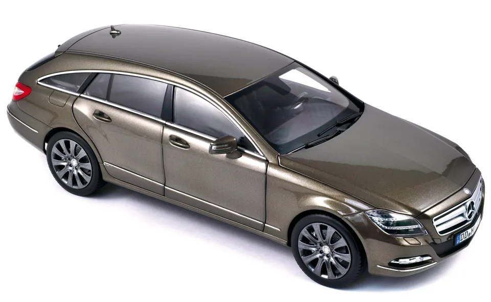 norev-mercedes-benz-cls-shooting-brake-2012-ivoire-metallizzato-modellino-1-18 image 1