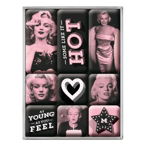 nostalgic-art-marilyn-some-like-it-hot-set-magneti-7x9x2-cm-in-gift-box image 1