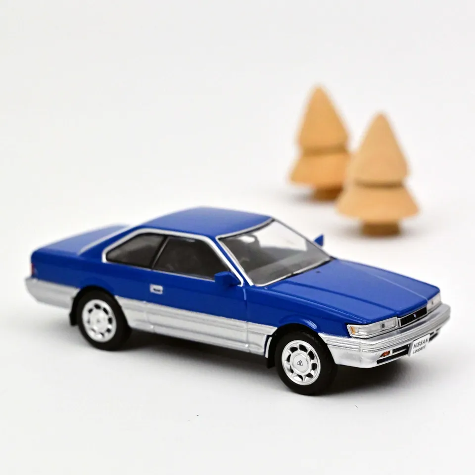 norev-nissan-leopard-f31-1986-1-43-die-cast-blu-metallizzato image 1