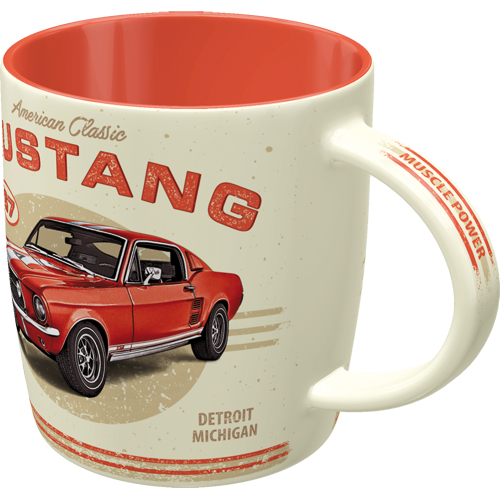 nostalgic-art-ford-mustang-gt-1967-red-tazza-in-ceramica-330-ml-2 image 2