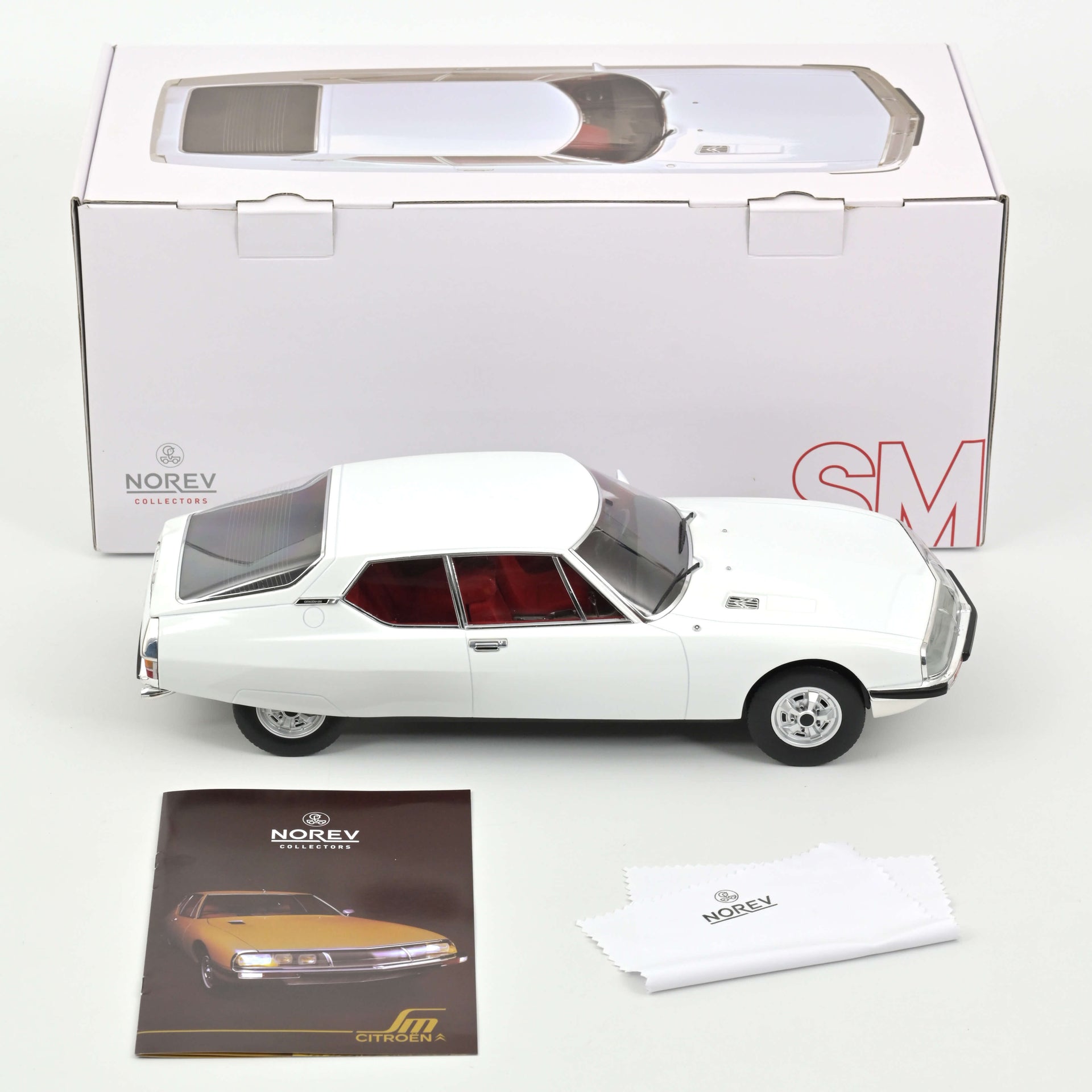 norev-citro-n-sm-1974-bianca-interni-rossi-1-12-modellino-auto-edizione-200-pezz image 1