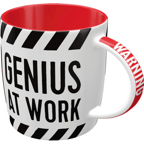 nostalgic-art-genius-at-work-tazza-in-ceramica-330-ml image 2