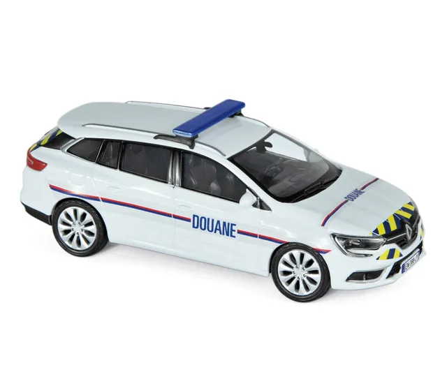 norev-renault-megane-sport-tourer-2016-douanes-modellino-auto-1-43 image 1