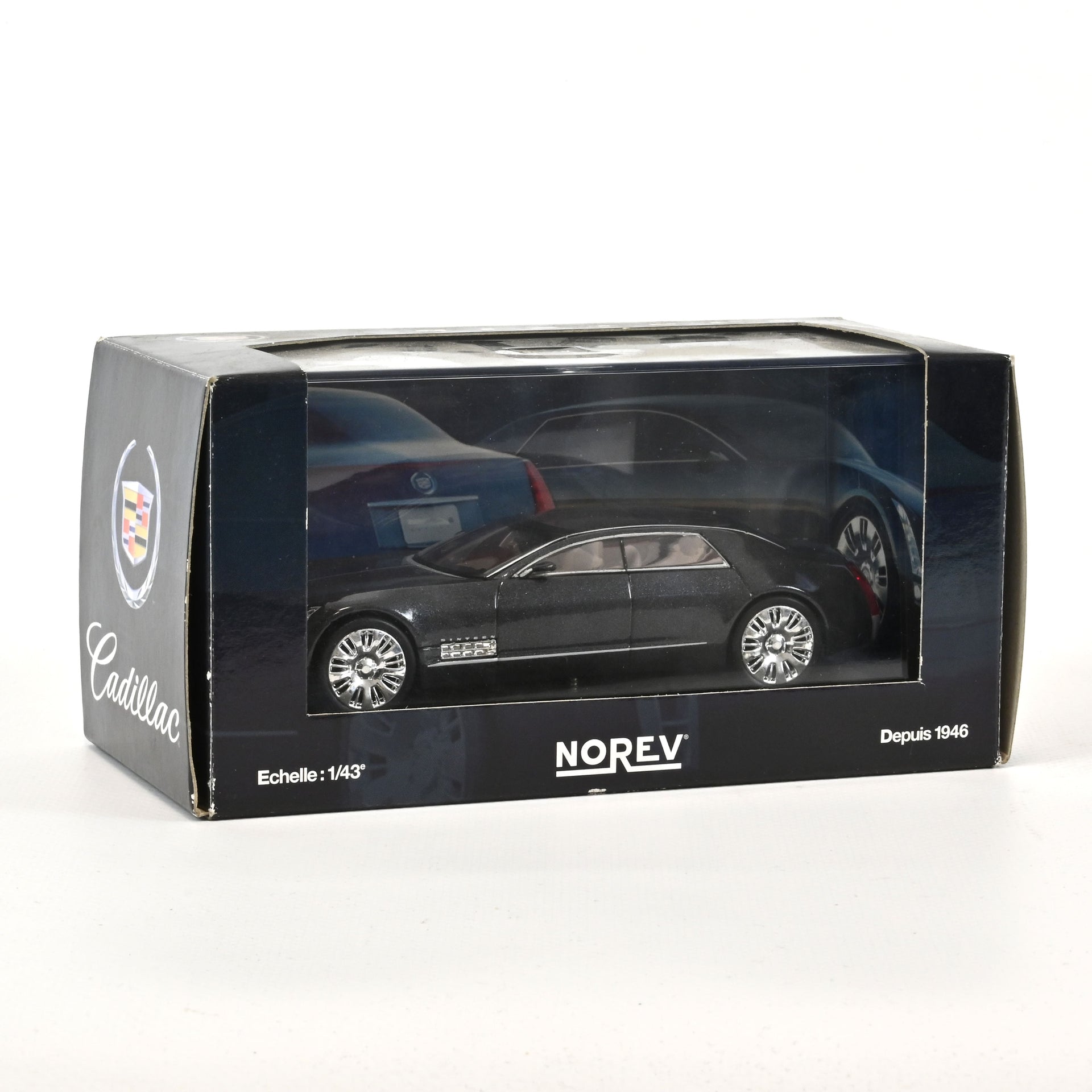 norev-cadillac-sixteen-silver-metallic-2003-1-43-modellino-die-cast image 1