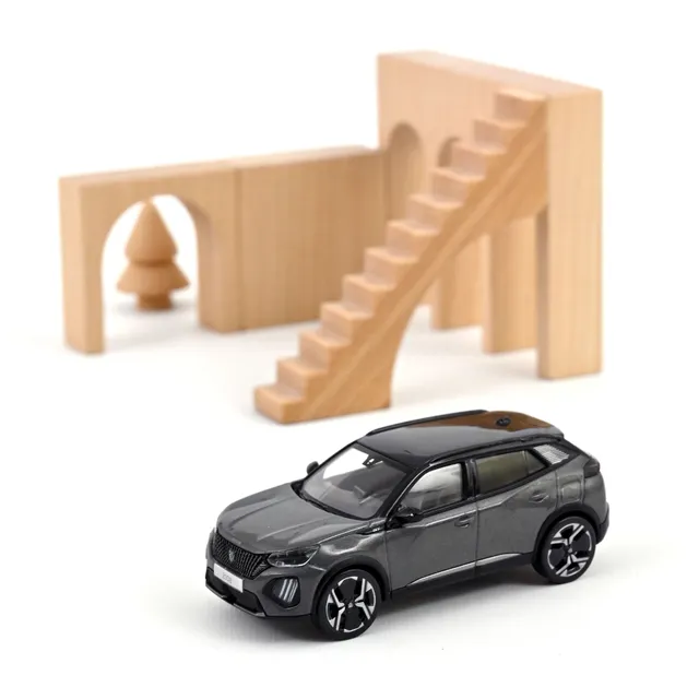 norev-peugeot-2008-gt-2024-grigio-selenium-suv-die-cast-1-43 image 1