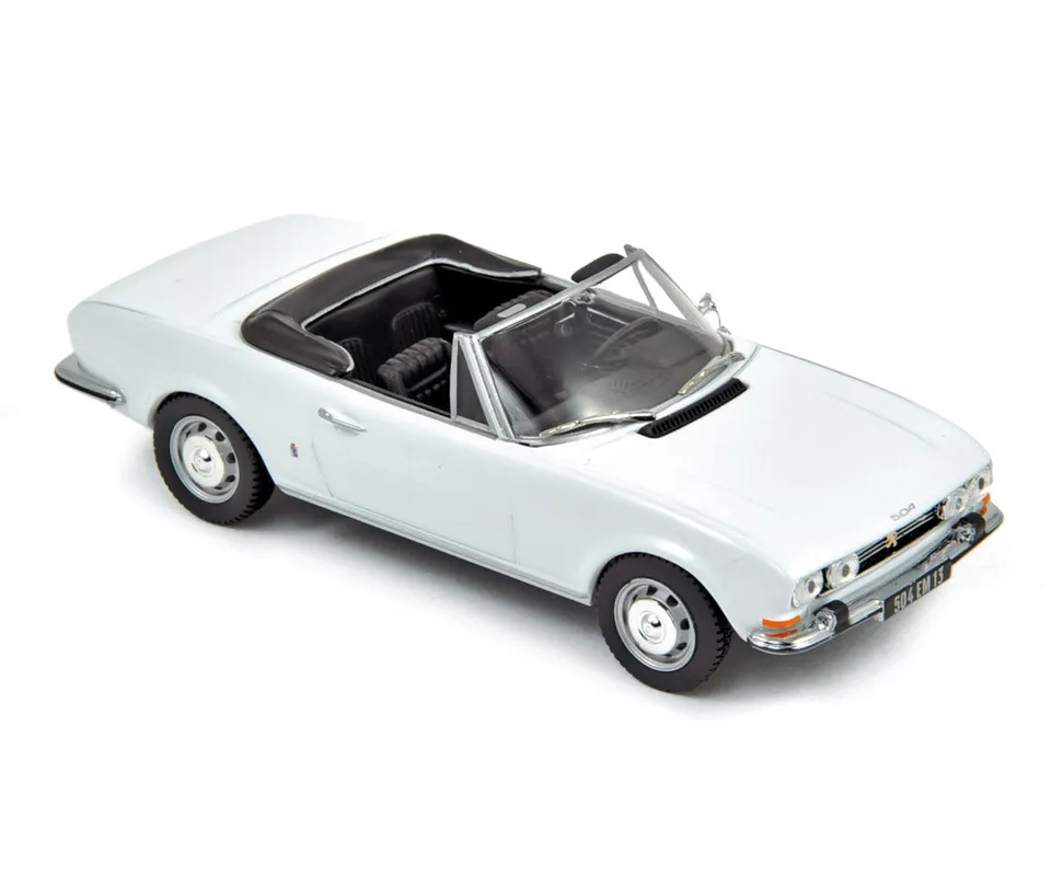 norev-peugeot-504-cabriolet-1969-bianca-1-43 image 1