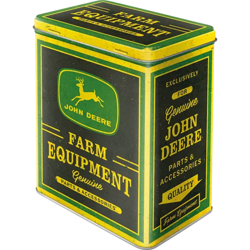 nostalgic-art-john-deere-genuine-farm-equipment-scatola-in-latta-l-3-litri image 1