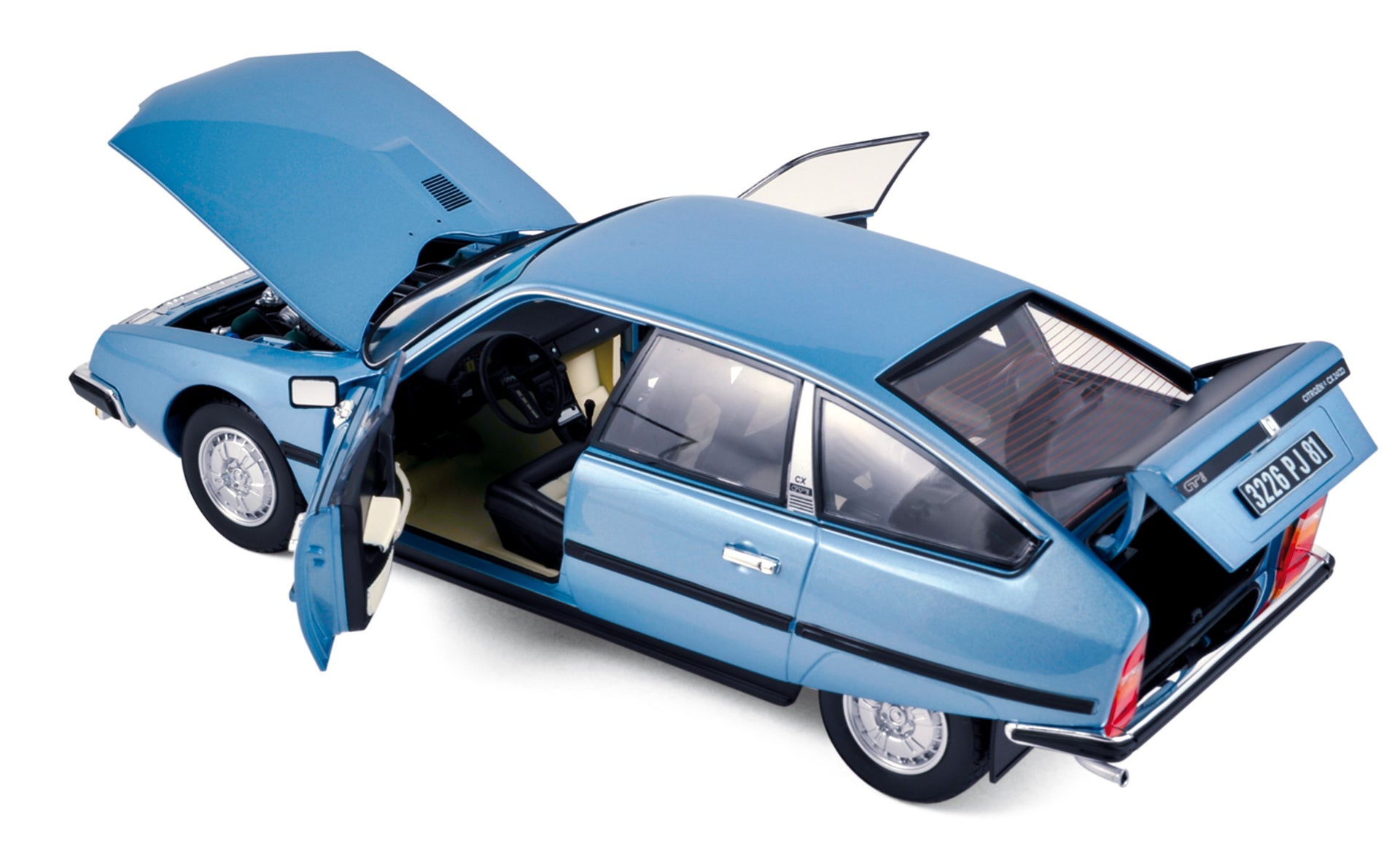 norev-citro-n-cx-2400-gti-1977-modellino-auto-1-18-blu-r-gate image 1