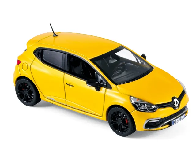 norev-renault-clio-r-s-2013-giallo-sirius-modellino-1-43 image 1