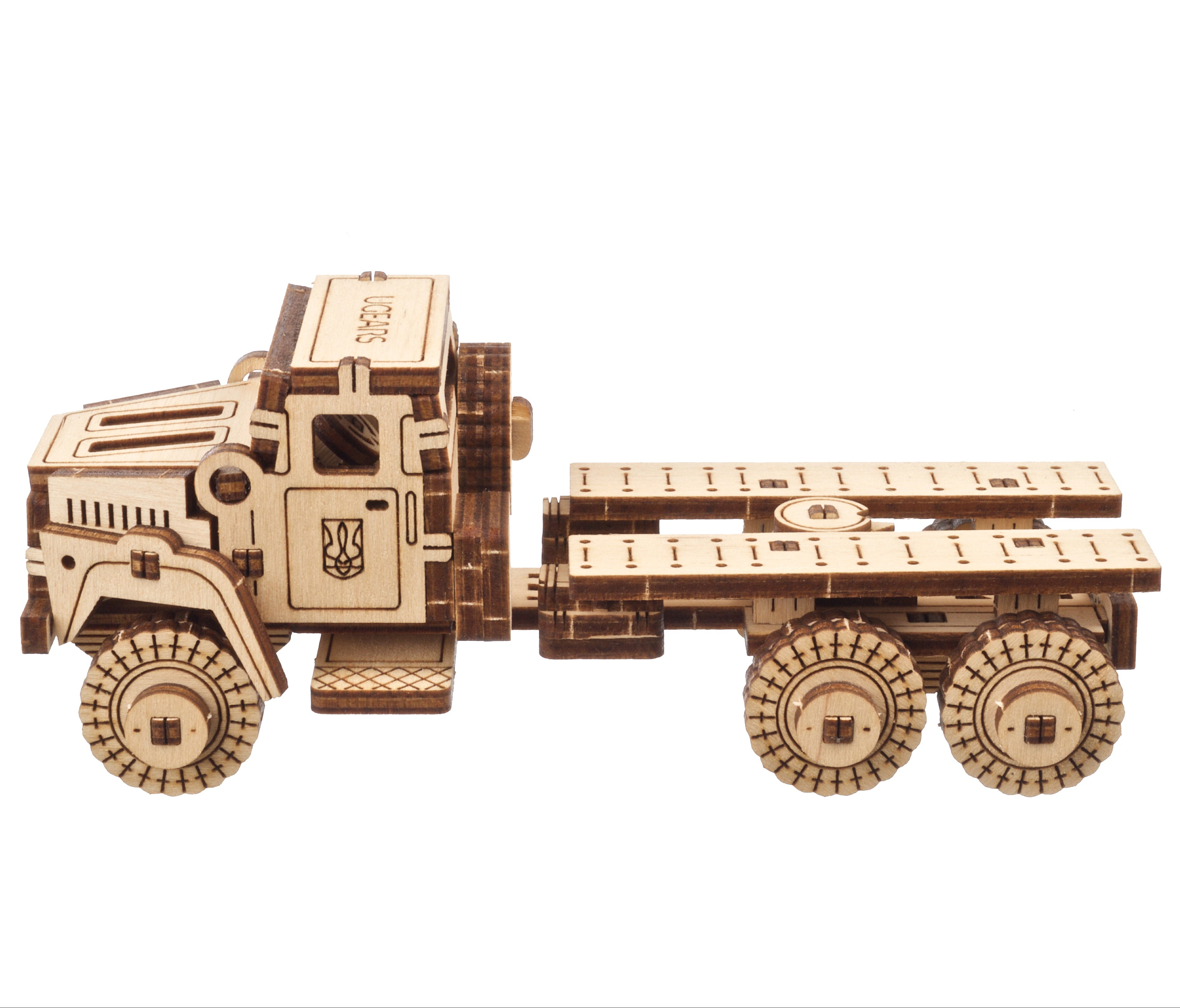 ugears-military-truck-camion-militare-in-legno image 2