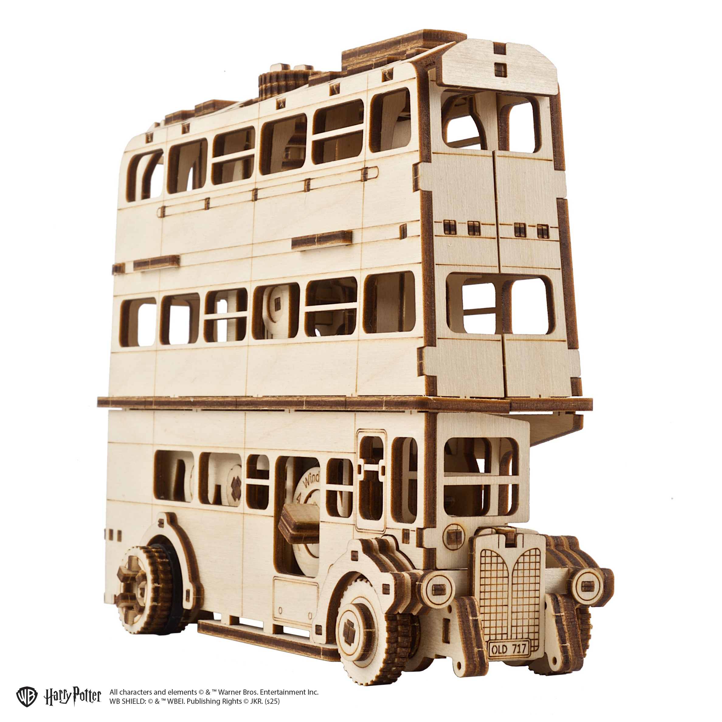ugears-knight-bus-harry-potter-modellino-in-legno-meccanico-da-costruire image 3