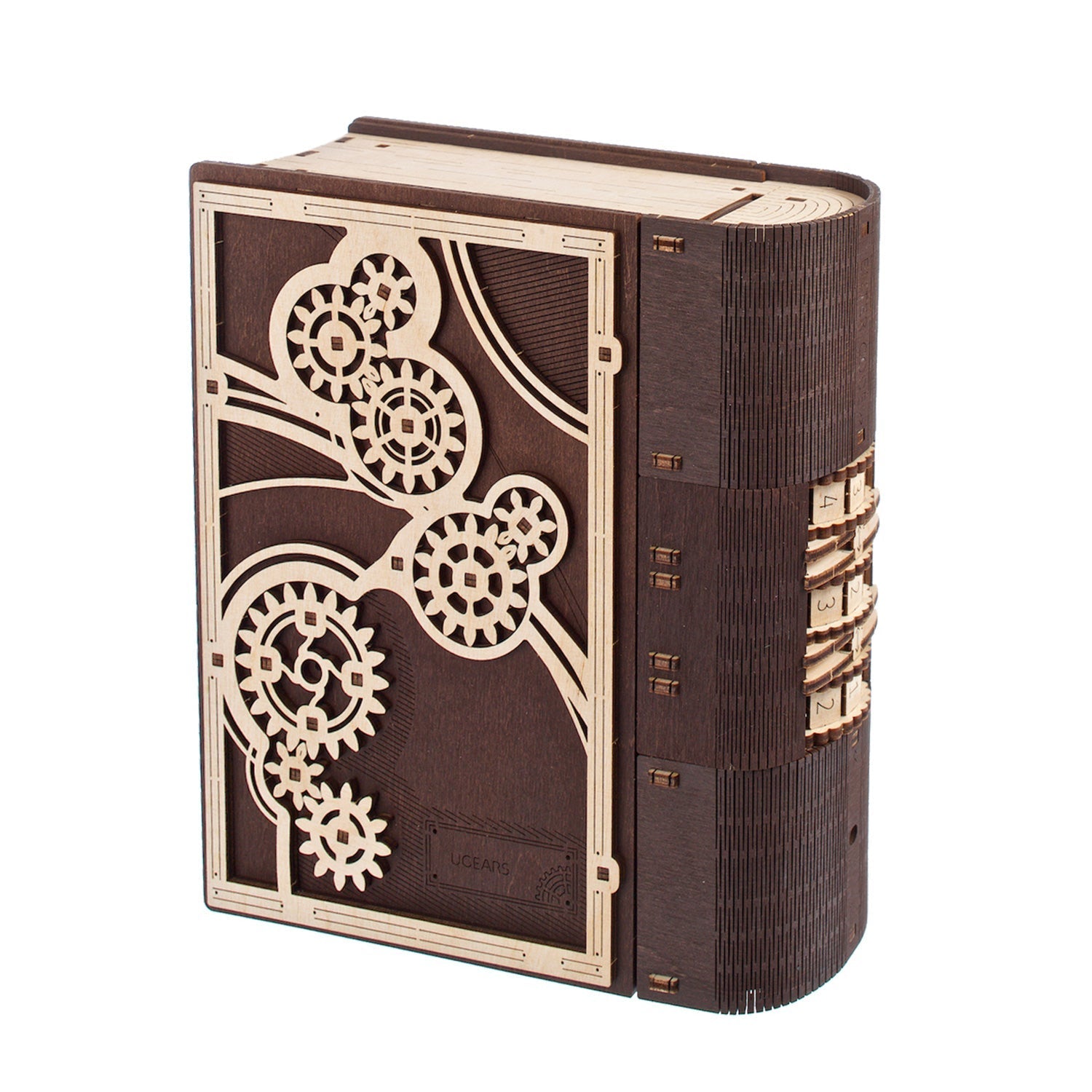 ugears-book-of-secrets-scatola-segreta-libro-meccanico-in-legno image 4