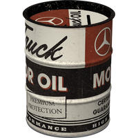 nostalgic-art-daimler-truck-motor-oil-salvadanaio-barile-olio-600-ml image 2