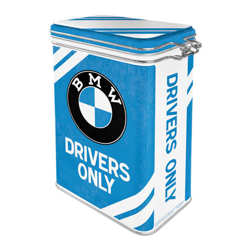 nostalgic-art-bmw-drivers-only-scatola-in-metallo-con-coperchio-7-5x11x17-5-cm image 3