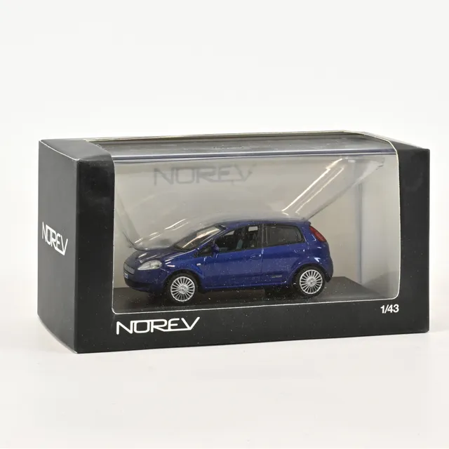 norev-fiat-grande-punto-2005-modellino-auto-1-43-blu image 1