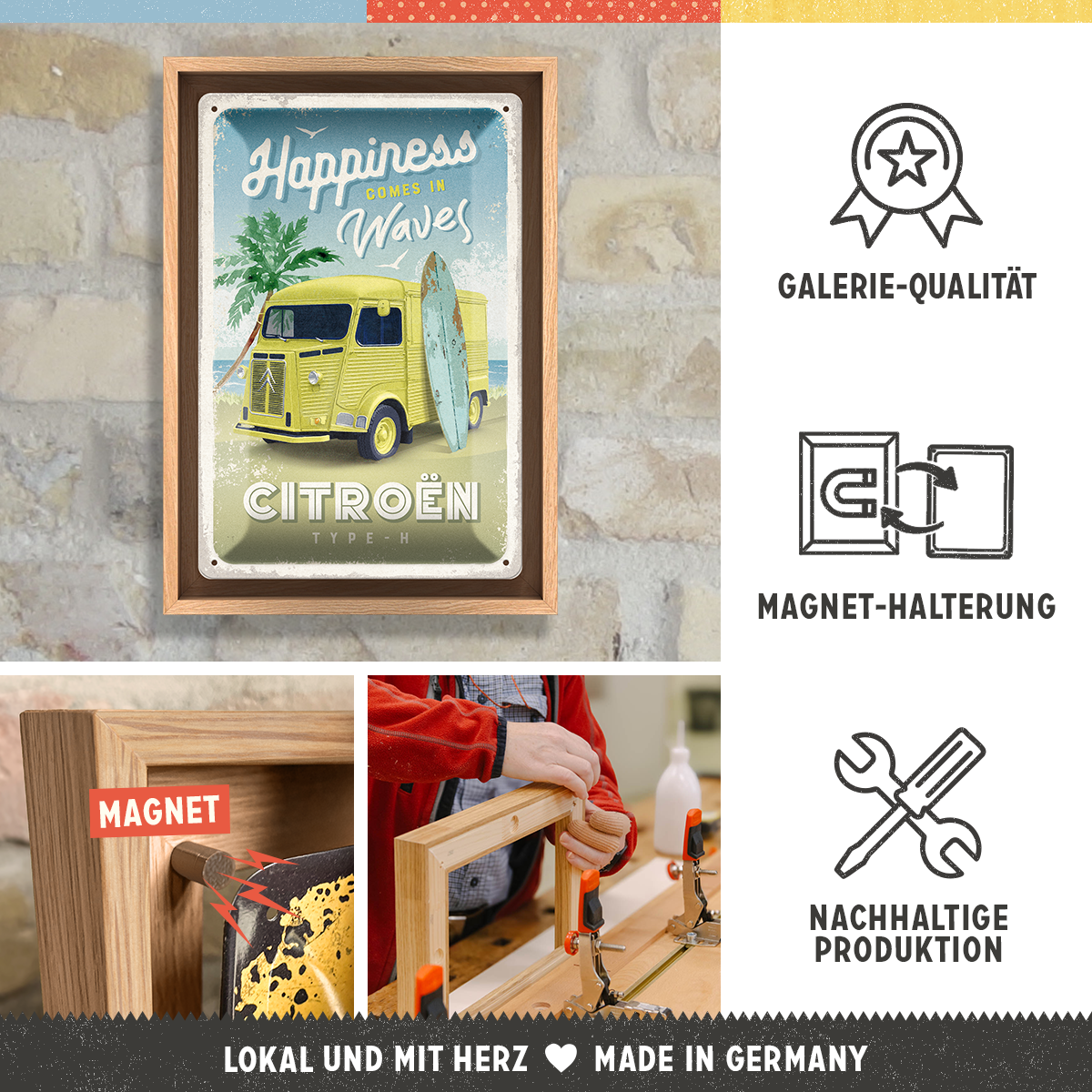 nostalgic-art-citroen-type-h-happiness-comes-in-waves-n-frame-m-edition-24x33-5- image 3