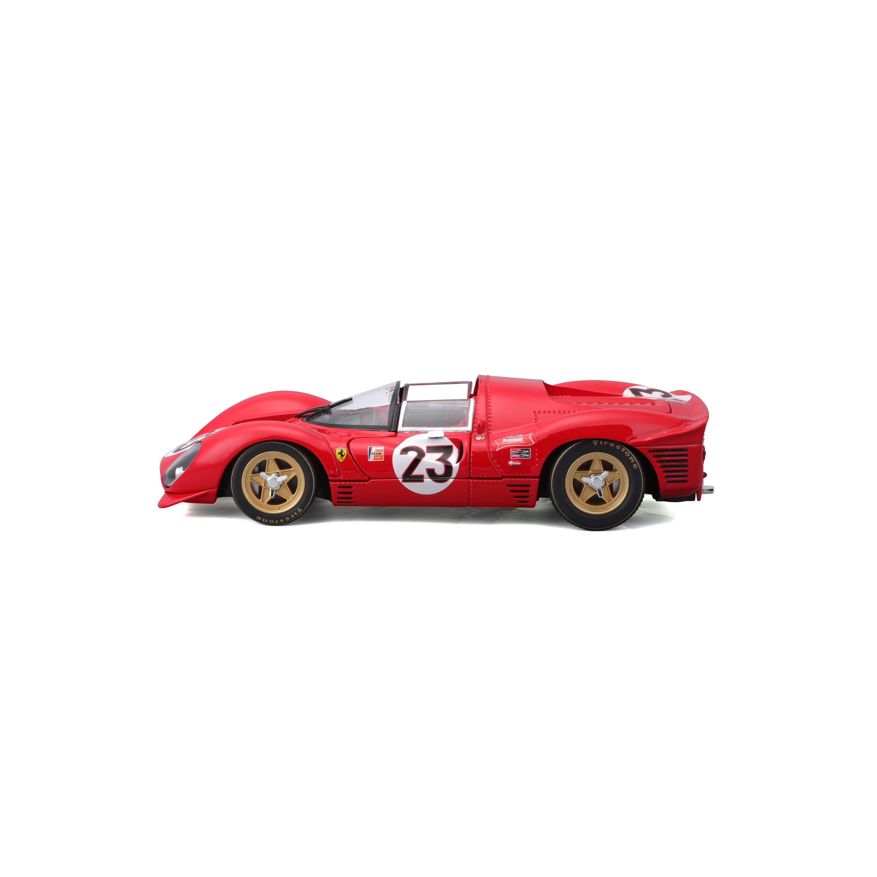 bburago-ferrari-330-p4-daytona-1967-auto-storica-1-24-diecast image 6