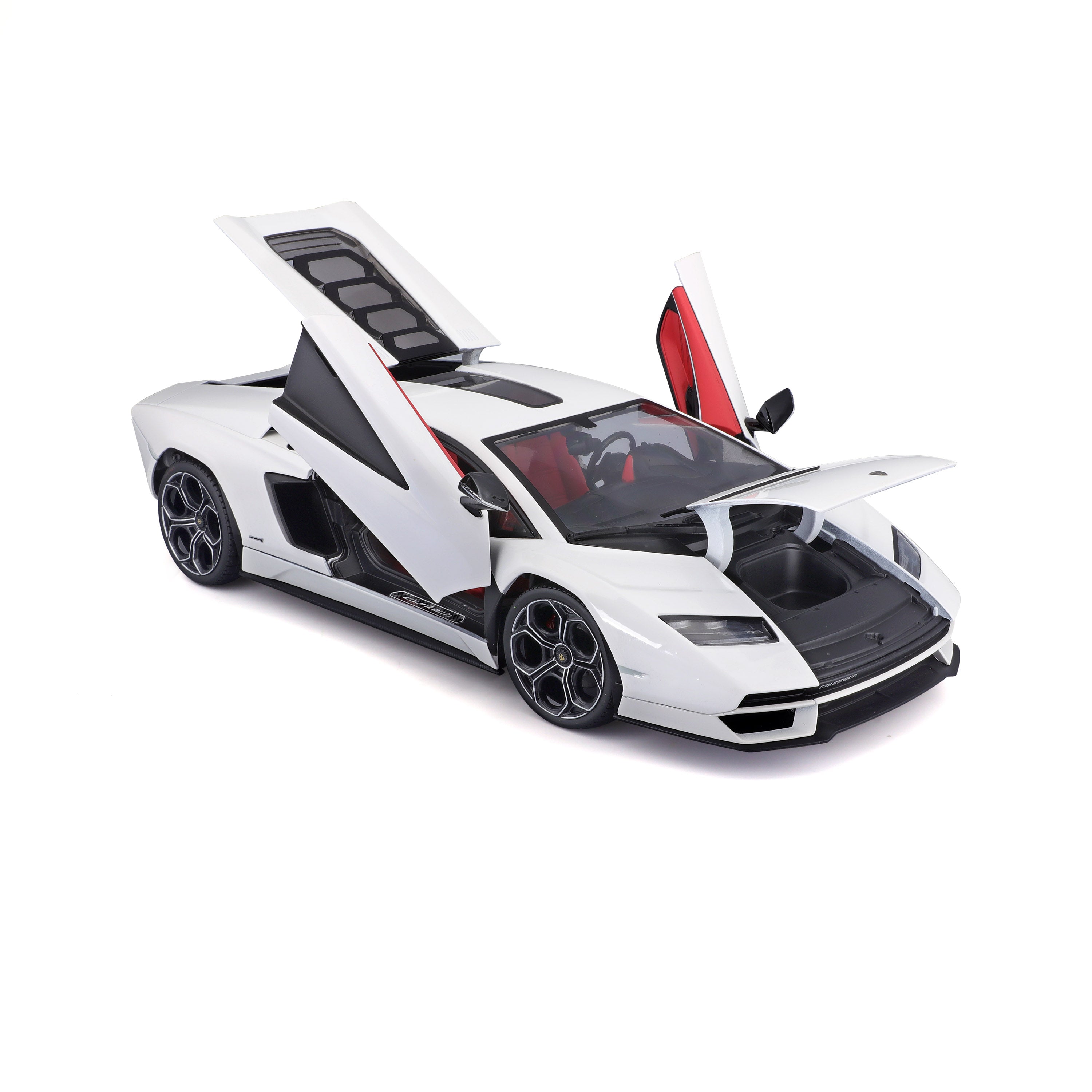 bburago-lamborghini-countach-lpi-800-4-1-18-diecast-bianca-signature-series image 3
